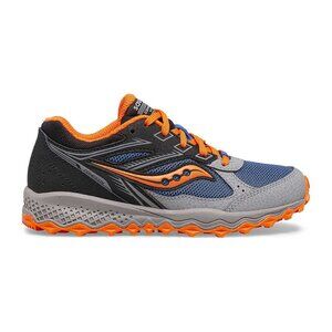 Saucony Cohesion TR14 LTT Trail Running Shoe Olive Camo Big Kid Size 3W